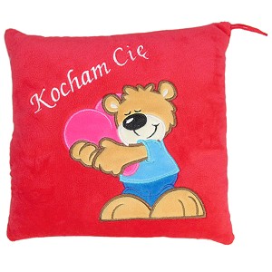 Poduszka Kocham Cię Miś - 25cm