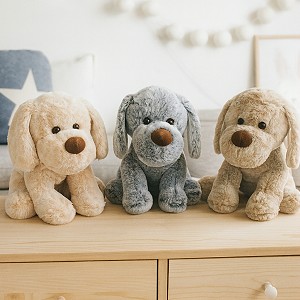 Piesek Siedzący 3 kolory - 30cm