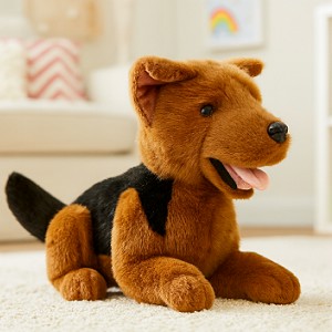 Piesek Owczarek Niemiecki Leżący - 50cm