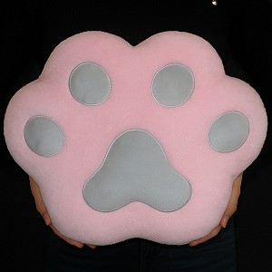 Poduszka Kotek Piesek Psia Kocia Łapka Różowa Ocieplacz - 40cm