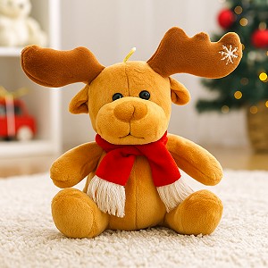 Renifer Świąteczny Łoś - 20cm