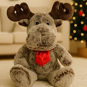 Renifer Łoś świąteczny - 30cm