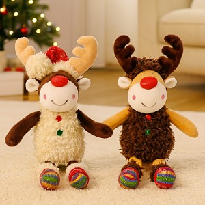 Łoś Renifer 2 kolory - 18cm