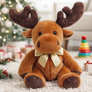 Łoś Renifer Świąteczny - 22cm