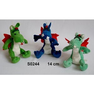 Smok Dinozaur 3 kolory - 14cm