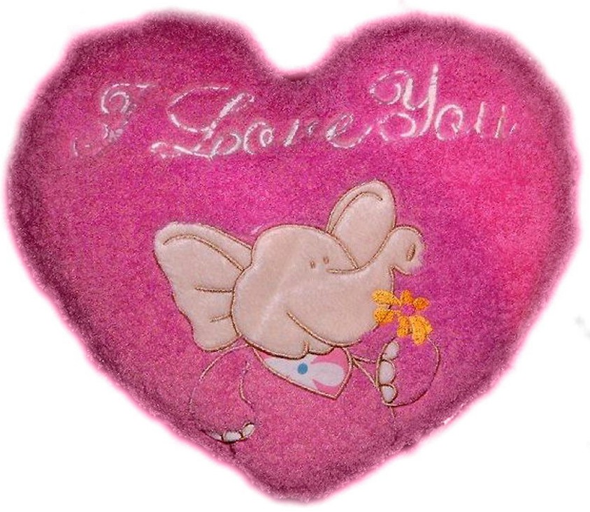Poduszka Słoń Serce I Love You Słonik - 25cm