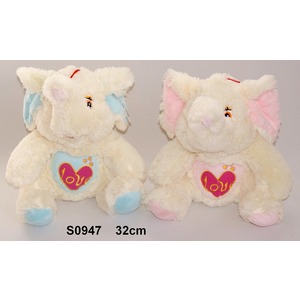 Słonik Love 2 kolory - 32cm Słonik Love 2 kolory - 32cm
