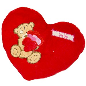 Poduszka Serce Love Miś / Słoń - 37cm Poduszka Serce Love Miś / Słoń - 37cm