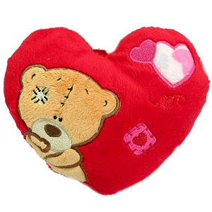 Poduszka serce miś Love - 37cm