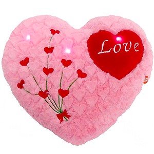 Poduszka Serce Love (Migocze) - 20cm Poduszka Serce Love (Migocze) - 20cm