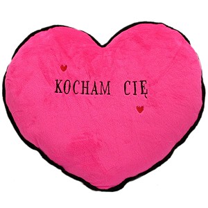 Poduszka Serce Kocham Ci - 30cm