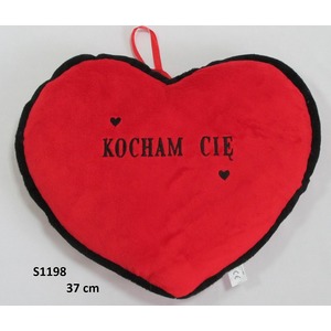 Poduszka Serce Kocham Ci - 37cm