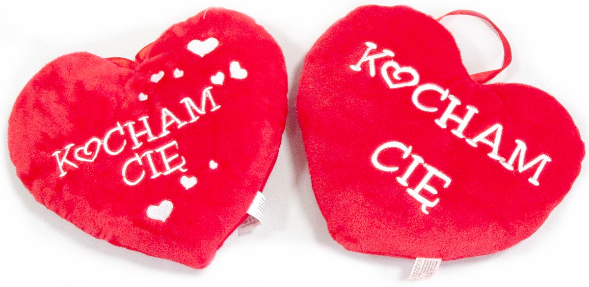 Poduszka Serce Kocham Cię - 30cm