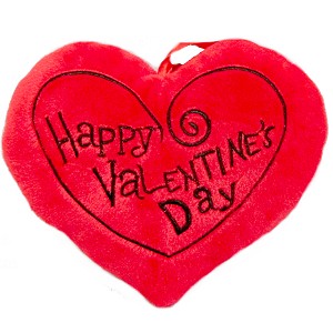 Poduszka Serce Happy Valentine's Day - 20cm