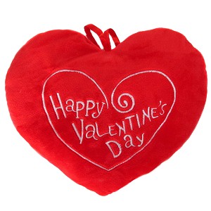 Poduszka serce Happy Valentine's Day - 15cm
