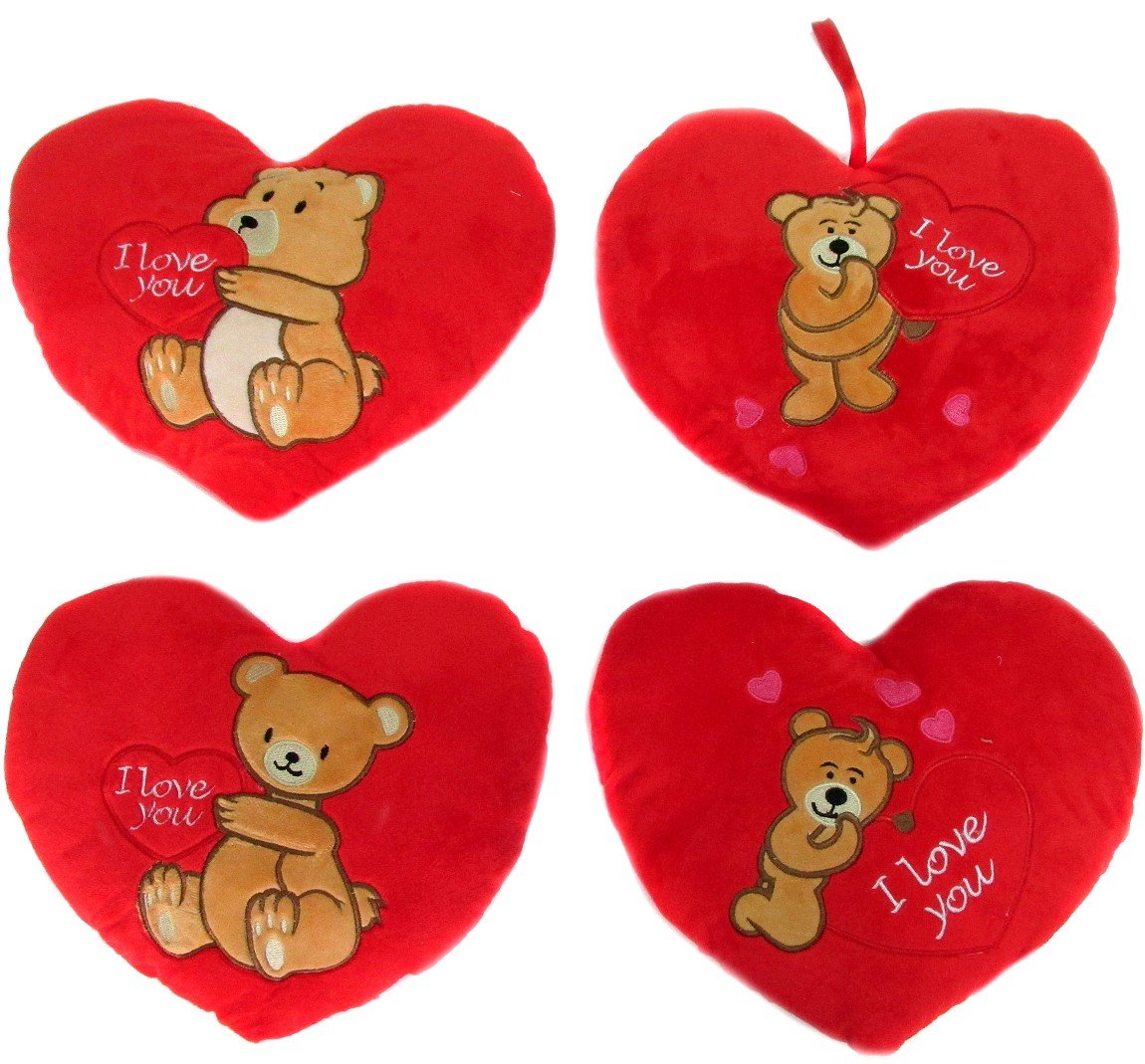 Poduszka Serce Miś Love - 30cm