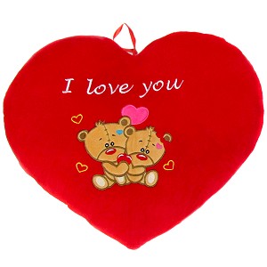 Poduszka serce miś I Love You - 57cm Poduszka serce miś I Love You - 57cm