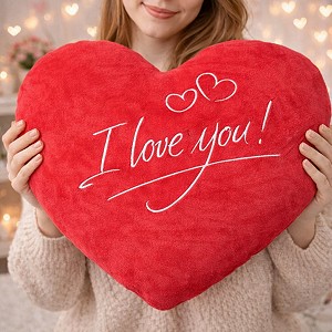 Poduszka Serce Gigant I Love You - 80cm