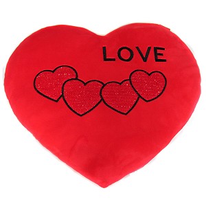 Poduszka serce Love - 15cm