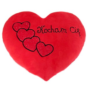 Poduszka serce Kocham Cię - 15cm
