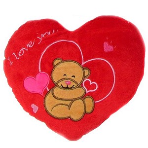 Poduszka Serce Słonik Miś Słoń Love 4 wzory - 48cm Poduszka Serce Słonik Miś Słoń Love 4 wzory - 48cm