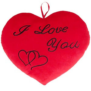 Poduszka Serce I Love You - 25cm