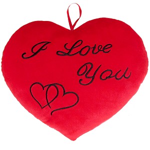 Poduszka Serce I Love You - 48cm