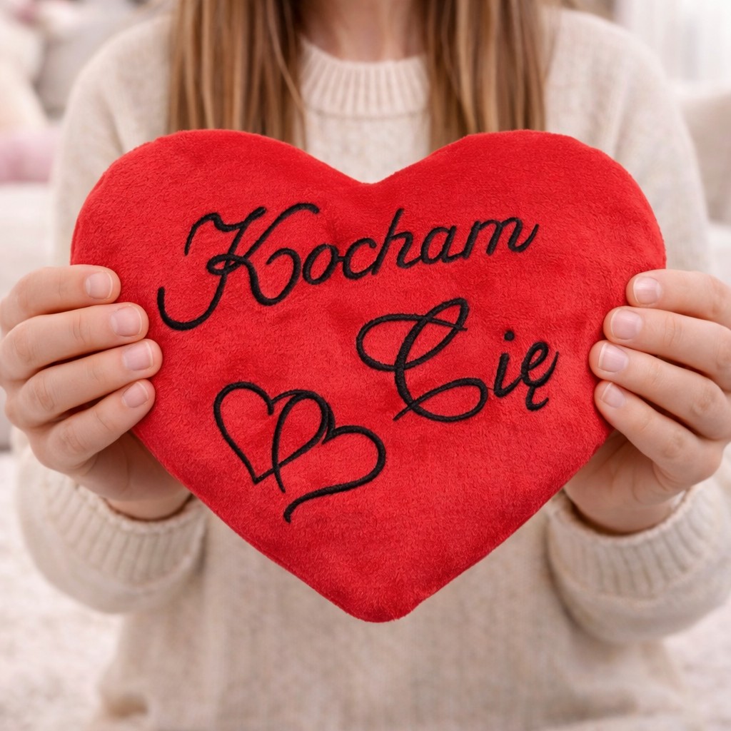 Poduszka Kocham Cię Serce - 20cm