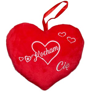 Poduszka Kocham Cię Serce - 15cm Poduszka Kocham Cię Serce - 15cm