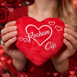Poduszka Kocham Cię Serce - 15cm