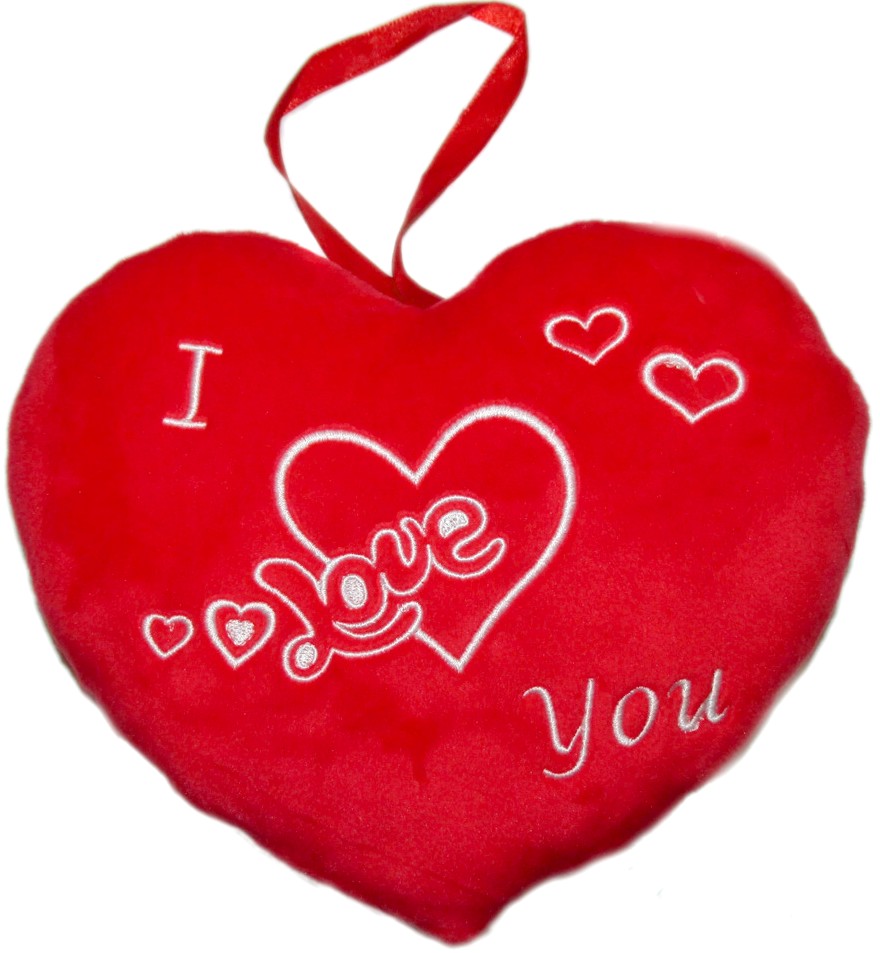 Poduszka I Love You Serce - 37cm