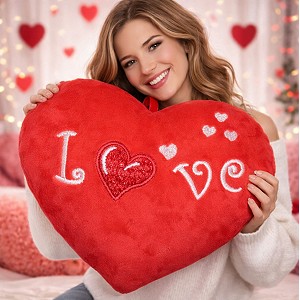 Poduszka Love Serce Gigant XXL - 80cm
