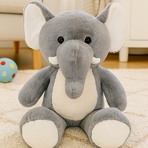 Słoń klasyczny z trąbą Słonik - 90cm