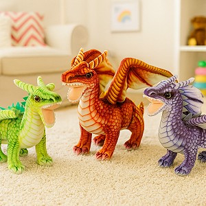 Smok 3 kolory - 42cm