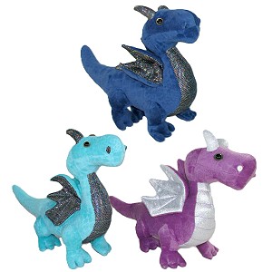 Smok Dinozaur 3 kolory - 23cm