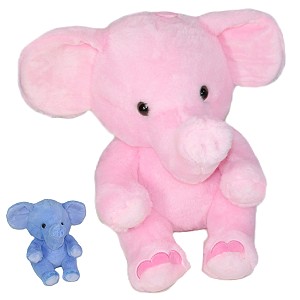 Słonik 2 kolory Słoń - 30cm