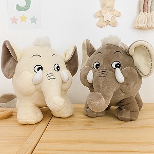 Słonik 2 kolory Słoń - 23cm