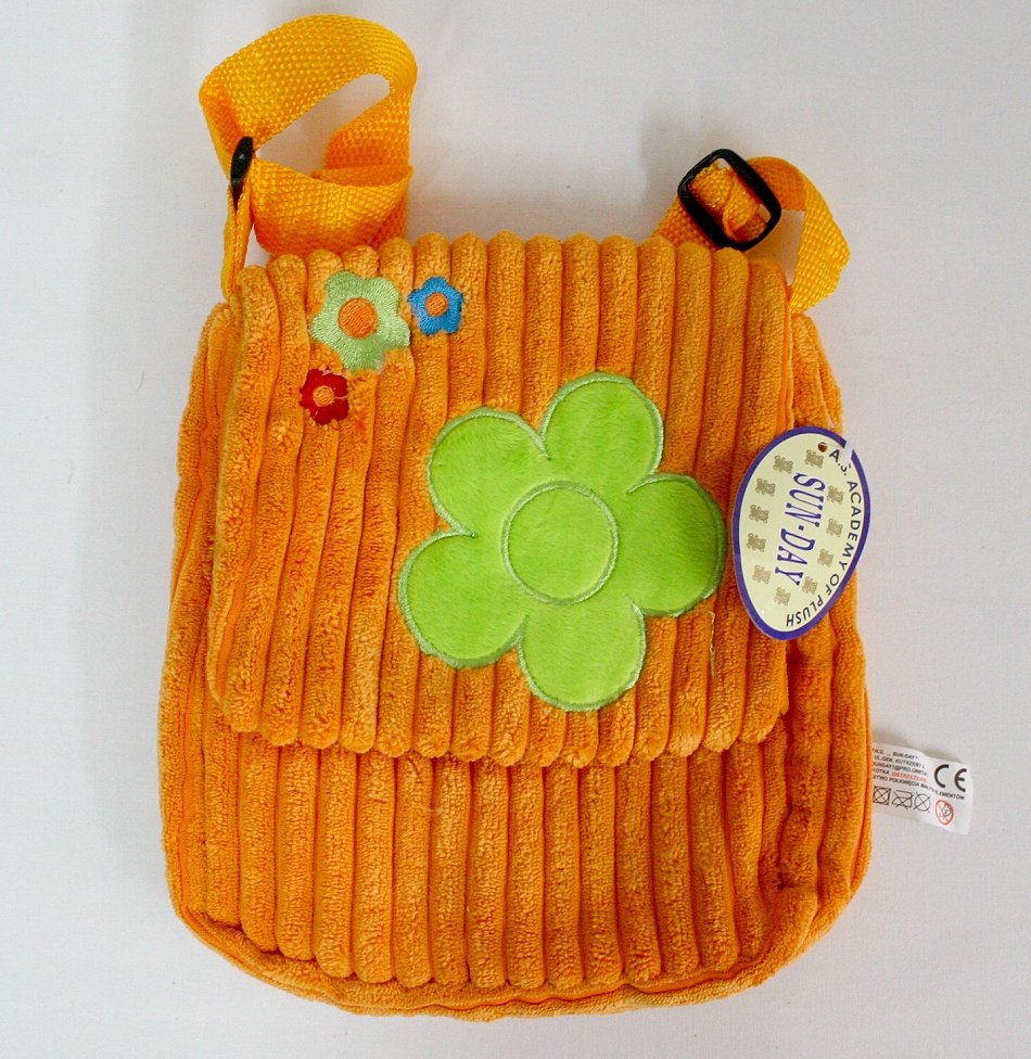 Torebka T0744 Pomarańczowa - 20cm