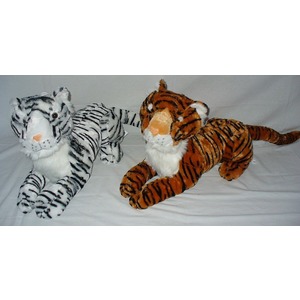 Tygrys Leżący 2 kolory - 35cm