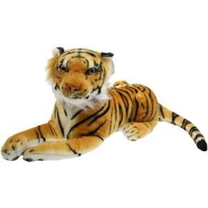 Tygrys Leżący Brązowy - 45cm