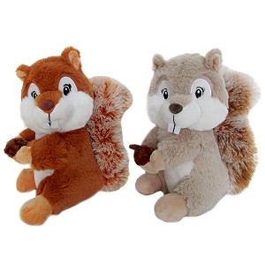 Wiewiórka z orzeszkiem 2 kolory - 20cm Wiewiórka z orzeszkiem 2 kolory - 20cm