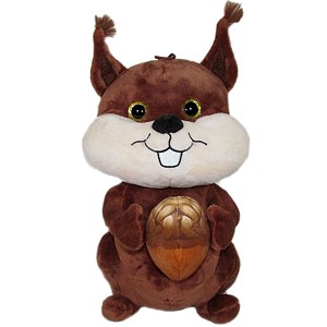 Wiewiórka z orzeszkiem - 25cm