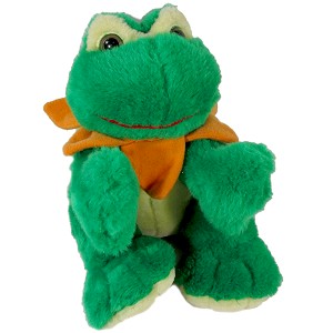 Żaba Zielona Miluś (Głos) - 24cm
