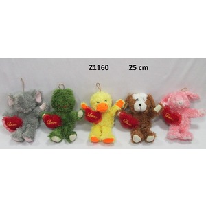 Zwierzęta Love Serce - 25cm