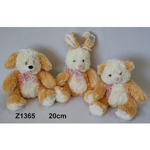 Miś Piesek Zajączek Królik Love - 20cm