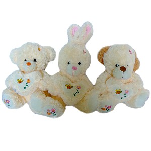 Zwierzęta Mix Miś Królik Piesek Zajączek - 30cm