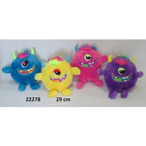 Zwierzaki Monster Szalone Gowy 4 kolory - 29cm