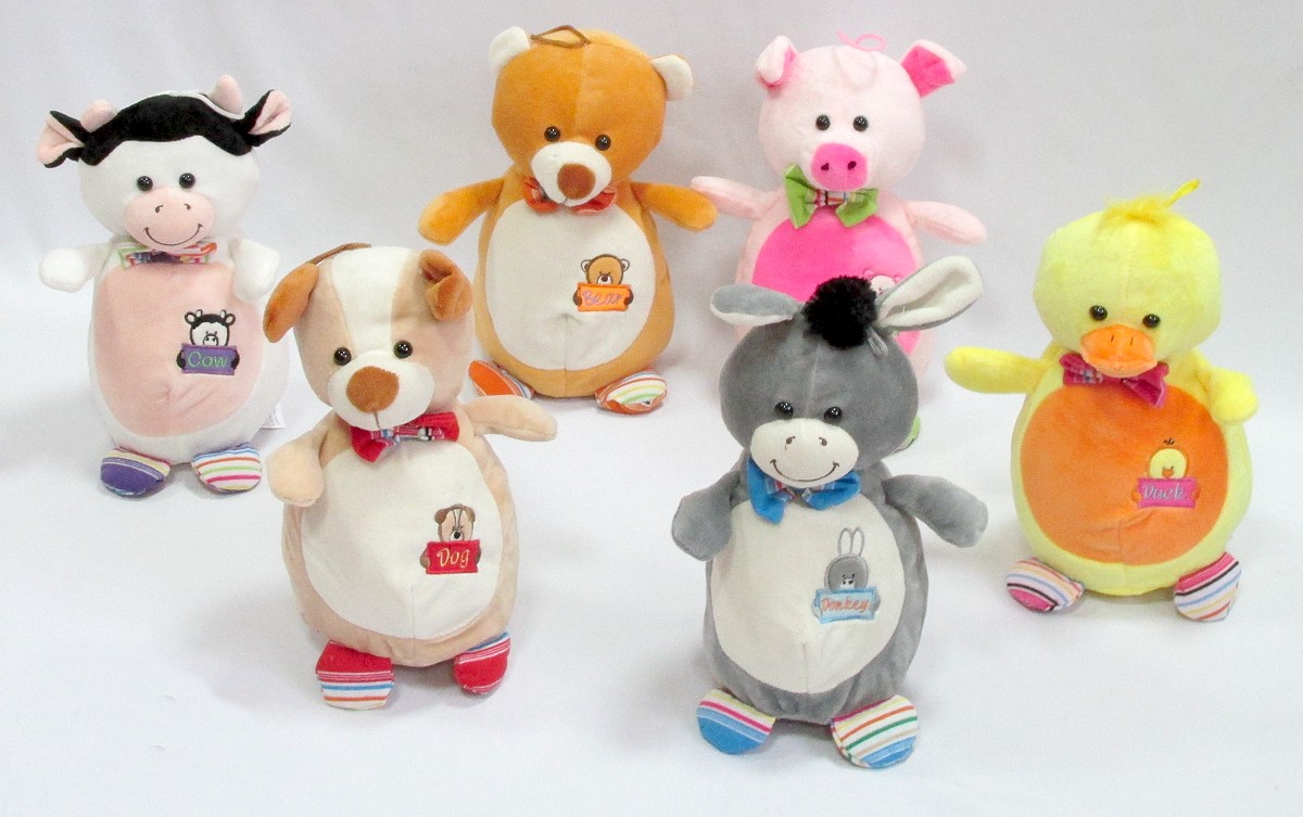 Zwierzęta Baby Mix 6 wzorów - 20cm