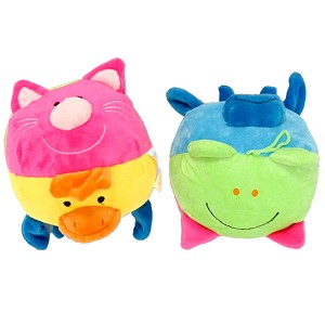 Kula Mix Grzechotka Baby Kaczka Żaba Kotek Krówka Żabka - 16cm