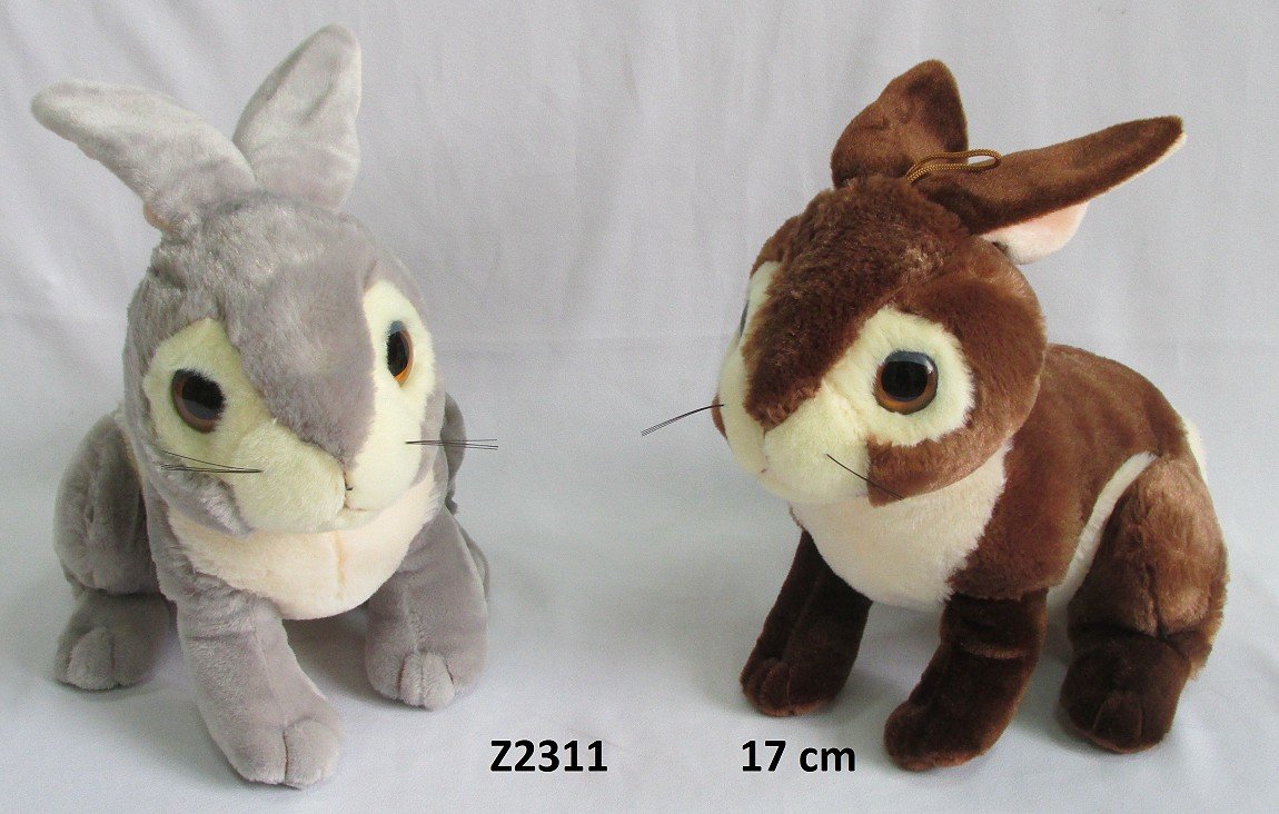 Zajączek Królik 2 kolory - 17cm